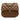 Brown Chanel CC Quilted Lambskin 3 Flap Shoulder Bag