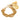 Gold Chanel CC Gold Plated Triple Chain Logo Charm Bracelet