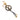 Gold Louis Vuitton Gold Plated Lambskin and Enamel Very Bag Charm and Key Holder