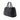 Black Gucci Small Grained Calfskin Soft Jackie Tote Satchel