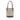Beige Burberry House Check Canvas Bucket Bag