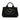 Black Prada Small Canvas Canapa Logo Satchel