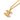 Gold Chanel CC Gold Plated Quilted Pendant Necklace