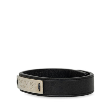 Black Louis Vuitton Press It Bracelet - Designer Revival