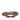 Brown Hermès Leather Atame Knot Bracelet