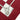 Red Hermès Cliquetis Silk Scarf 90 Scarves