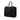 Black Fendi Zucchino Canvas Tote
