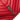 Red Saint Laurent Baby Sheepskin Chevron Classic Monogram Chain Bag - Designer Revival