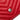 Red Saint Laurent Baby Sheepskin Chevron Classic Monogram Chain Bag - Designer Revival