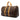Brown Louis Vuitton Monogram Keepall 50 Travel Bag