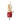 Red Chanel Paris Cosmopolite Medium Chevron Lambskin Bucket Bag - Designer Revival