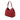Red Gucci GG Canvas Colbert Shoulder Bag