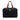 Black Gucci GG Canvas Web Travel Bag
