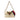 White Gucci Mini Calfskin Queen Margaret Broadway Satchel