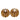 Gold Chanel CC Gold Plated Flower Clip On Earrings