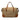Beige Gucci GG Canvas Web Travel Bag