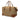 Beige Gucci GG Canvas Web Travel Bag