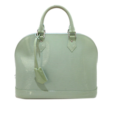 Green Louis Vuitton Epi Alma PM Handbag