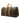 Brown Louis Vuitton Monogram Keepall 60 Travel Bag