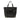 Black Gucci Calfskin Abbey D Ring Tote