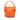 Orange Bottega Veneta Nappa Intrecciato Bucket Bag
