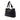 Black Gucci Leather Bamboo Libeccio Tote