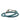 Blue Hermès Palladium Plated and Woven Leather Jumbo Hook Double Tour Bracelet