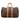 Brown Louis Vuitton Monogram Keepall 45 Travel Bag