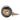 Black Chanel Brass Resin CC Drop Round Push Back Earrings