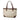 Brown Gucci Small Canvas Logo Craft Tote
