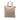 Beige Gucci GG Canvas Web Vertical Tote