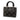 Black Dior Medium Calfskin Cannage Embossed Flower Studded Supple Lady Dior Satchel