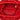 Red Bottega Veneta Lambskin The Mini Pouch Crossbody