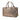 Brown LOEWE Metallic Goatskin Amazona 36 Handbag