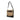 Beige Burberry Haymarket Check Canvas Tote