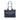 Blue Chanel Large Caviar and Tweed Coco Break Shopping Tote Satchel