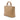 Beige Dior Large Lambskin Cannage Lady Dior Satchel