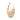 Beige Fendi Canvas Studded Hobo