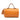Orange Gucci Medium Pebbled Calfskin Soho Boston Bag