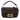 Brown Fendi Mini Interlaced Canvas Zucca Baguette Satchel