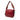 Red Dior Calfskin DiorOdeo Flap Satchel