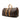Brown Louis Vuitton Monogram Keepall Bandouliere 55 Travel Bag
