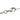 Silver Chanel CC Silver Plated Rhinestone Pendant Necklace