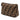 Brown Fendi Zucca Canvas Clutch Pouch