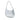 Silver Prada Spazzolato Cleo Shoulder Bag