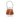Orange Fendi Mini Zucca Suede Mon Tresor Bucket Bag Satchel