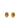Gold Chanel Gold Plated CC Oval Clip on Earrings