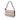 Beige Burberry House Check Canvas Shoulder Bag