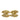 Gold Chanel Gold Plated Quilted CC Clip On Earrings