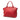 Red Gucci Large Dollar Calfskin GG Charm Dome Satchel